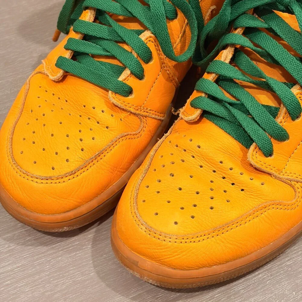 Men's Jordan 1 Retro High Gatorade Orange Peel Size 10.5